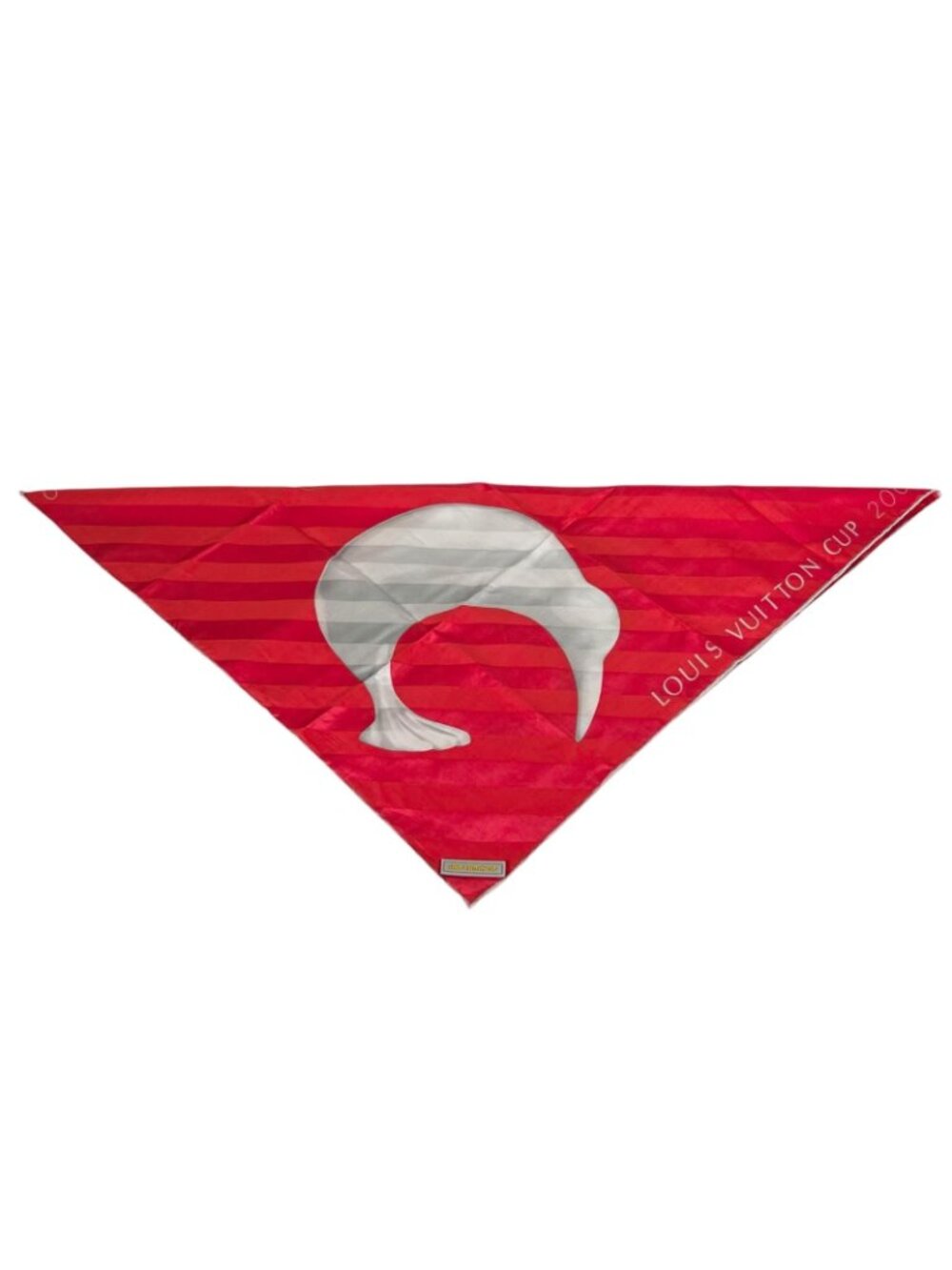Louis Vuitton LV Cup Silk Red Scarf - Picture 2 of 7
